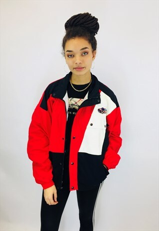 VINTAGE FESTIVAL 80S RAVE WINDBREAKER COAT