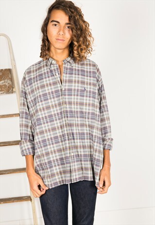 VINTAGE 80S POLO RALPH LAUREN SHIRT / R015