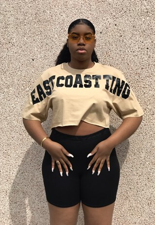 EAST COAST TING - CROP T-SHIRT