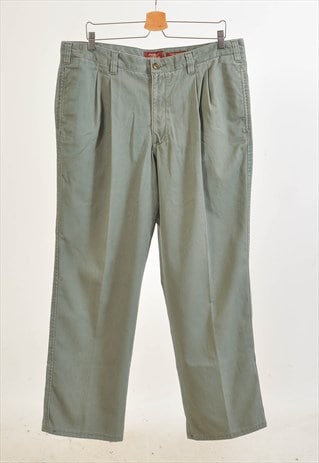 VINTAGE 90S TROUSERS IN KHAKI 