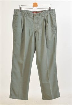 VINTAGE 90S trousers in khaki 