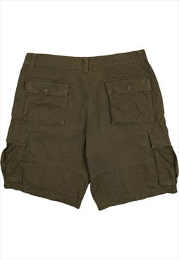 Timberland 90's Cargo Pockets Shorts 40 Khaki Green