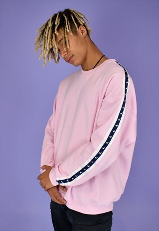 G&G UNISEX BABY PINK GOOSE RIBBON SWEAT