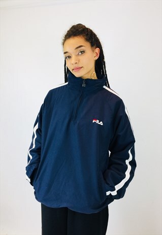 FIA FLEECE LINED PULLOVER JACKET