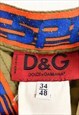 VINTAGE 90S D&G SPORTS  CARGO GREEN PANTS 