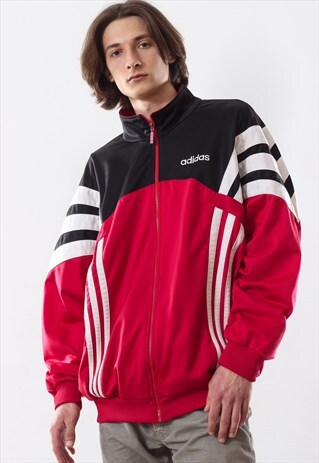 90'S VINTAGE MENS ADIDAS ORIGINALS TRACK TOP SUIT JACKET