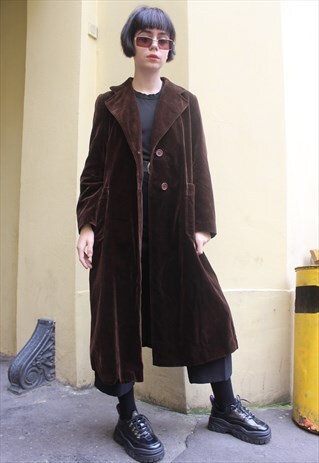 VINTAGE 90' OLDSCHOOL AMAZING VELVET COAT