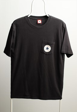 Vintage Converse Logo T-shirt Black
