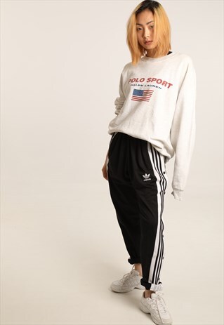 VINTAGE POLO SPORT RALPH LAUREN PRINTED SPELLOUT SWEATSHIRT