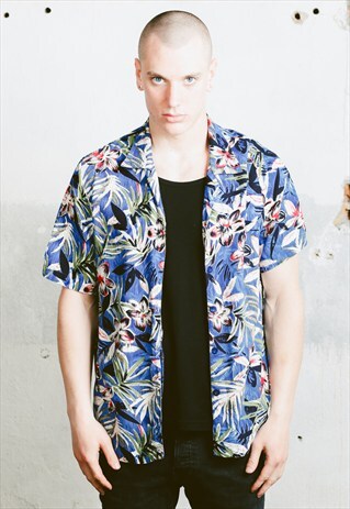 VINTAGE PATTERNED FLORAL SHIRT
