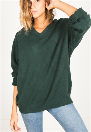 VINTAGE 80S POLO RALPH LAUREN JUMPER / R4124C502