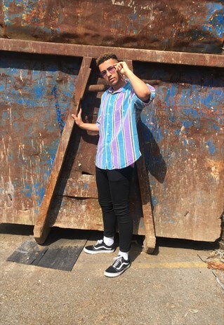 VINTAGE COLOURFUL SUMMER SHIRT