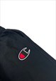 VINTAGE CHAMPION JOGGERS BLACK SWEATPANTS LOUNGEWEAR