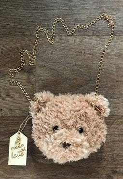 Designer teddy bear bag 