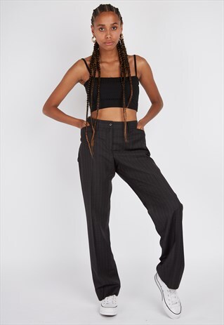 VINTAGE DOLCE & GABBANA STRIPED TROUSERS