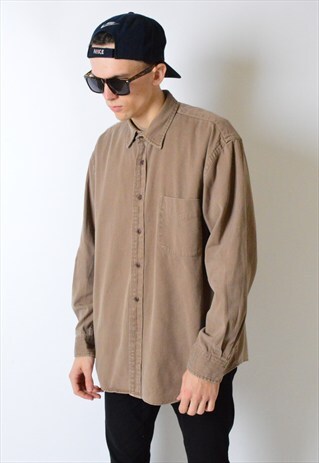 VINTAGE 90S MINIMALIST LONG SLEEVE SHIRT