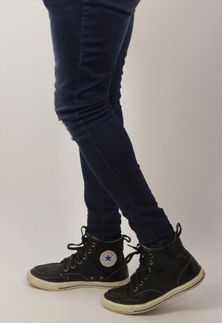 VINTAGE CONVERSE LEATHER TRAINERS