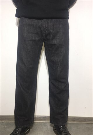 VINTAGE 90' OLDSCHOOL COOL LEVIS BLACK TROUSERS