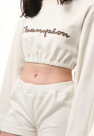 VINTAGE CHAMPION REWORK CROP TOP SHORTS RW17