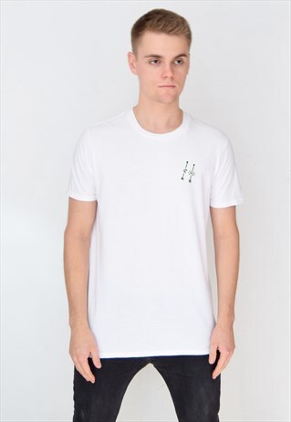 WHITE ARROWS (GREEN) T-SHIRT