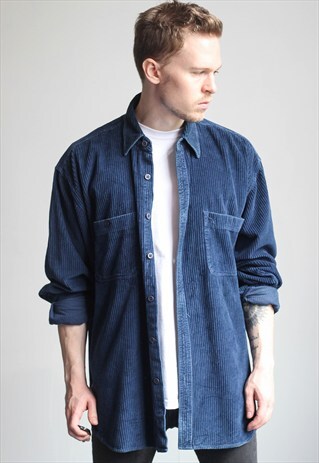 VINTAGE OVERSIZED CORDUROY SHIRT
