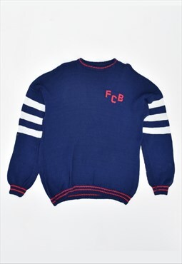 Vintage 90's Jumper Sweater Navy Blue