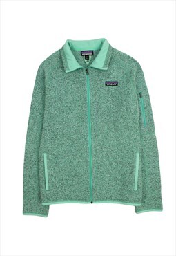 Vintage Patagonia light green fleece sweatshirt