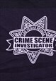 VINTAGE  CSI SWEATSHIRT CSI CREWNECK NAVY BLUE LARGE