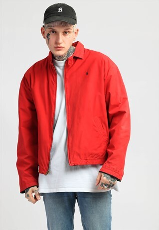 VINTAGE POLO RALPH LAUREN HARRINGTON JACKET