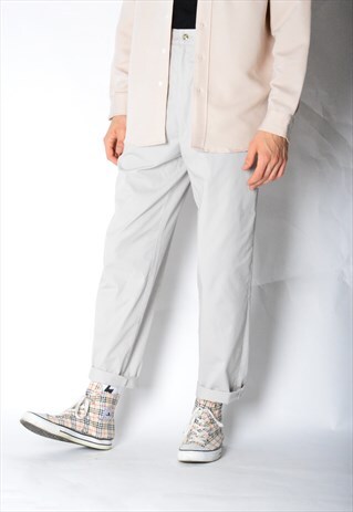VINTAGE 90S LIGHT GREY PANTS