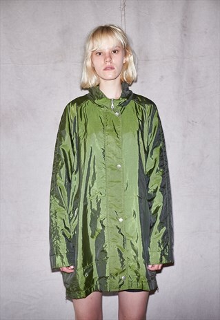 90S HOLO UNISEX NORMCORE WINDBREAKER UNISEX PARKA JACKET