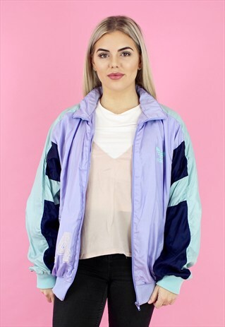 90S ADIDAS PASTEL BOMBER JACKET