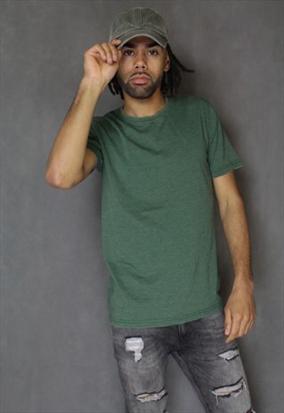 SALE - GREEN WASHED TEE