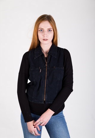 VINTAGE 90S DENIM GILET