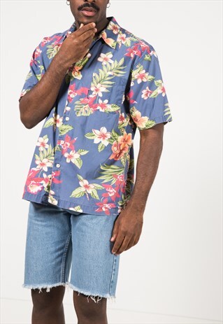 VINTAGE 80S HAWAIIAN SHIRT / S1751