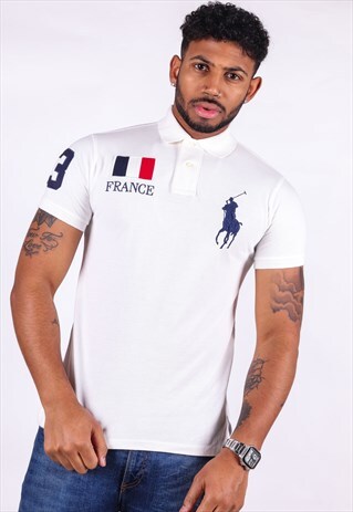 VINTAGE RALPH LAUREN POLO SHIRT T738