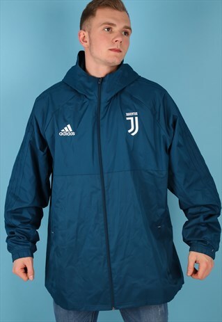 VINTAGE ADIDAS WINDBREAKER JACKET IN BLUE NJ527