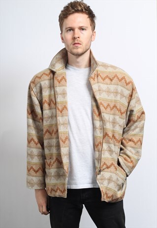 VINTAGE AZTEC INCA JACKET