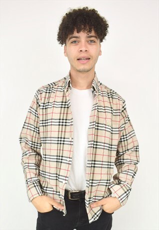 VINTAGE 90'S BURBERRY NOVACHECK SHIRT