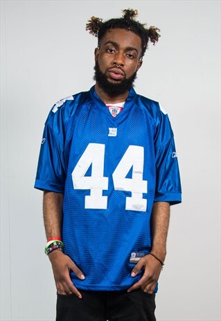 REEBOK NFL JERSEY NEW YORK GIANTS AMERICAN FOOTBALL