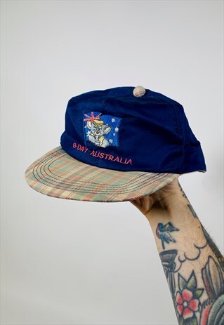 VINTAGE AUSTRALIA KOLALA EMBROIDERED HAT CAP