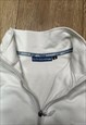 VINTAGE QUIKSILVER JEFF HAKMAN SURF SCHOOL WHITE JACKET