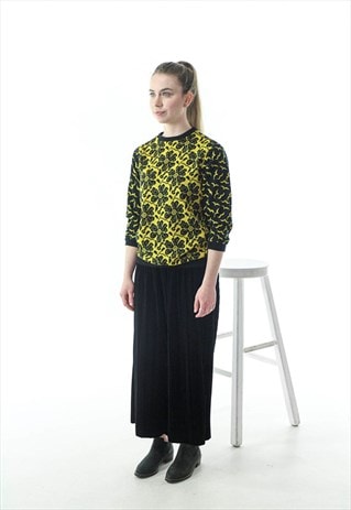 ABSTRACT KNITTED SWEATER / PARTY LONG SLEEVE JUMPER