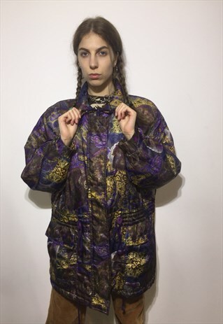 VINTAGE 90' OLDSCHOOL UNIQUE MULTI JACKET
