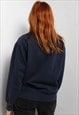 VINTAGE ELLESSE REWORKED SWEATSHIRT BLUE