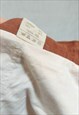 VINTAGE BROWN LINEN PANTS, MEDIUM SIZE, HIGH WAIST LINEN SLA