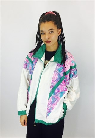 VINTAGE FESTIVAL 80S RAVE WINDBREAKER JACKET