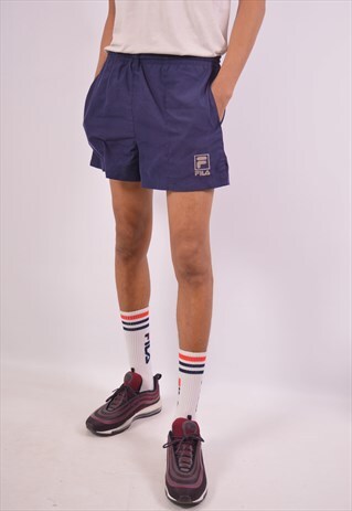 VINTAGE FILA SHORTS BLUE