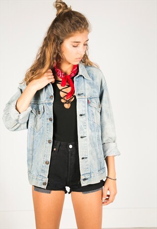 VINTAGE 80S LEVI'S DENIM JACKET / R324
