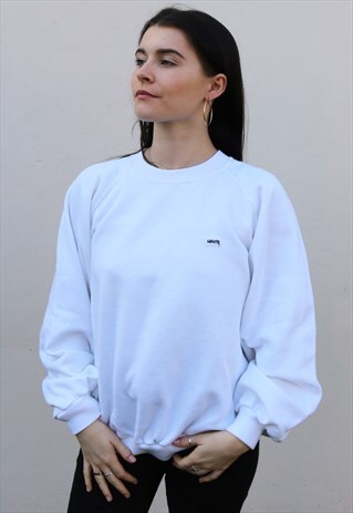 WHITE LEVI'S SWEATSHIRT